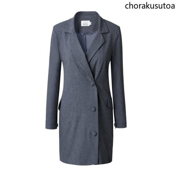 スーツ レディース スーツジャケット 黒 ロングジャケット スーツアウター テーラードジャケット おしゃれ 30代 40代 フォーマル ビジネス 上着 春 通勤 Ol X3ekpb 長楽ストア 通販 Yahoo ショッピング