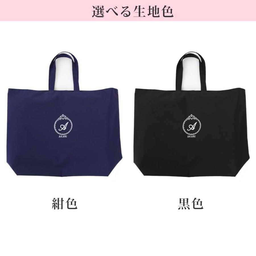 りんりんおまとめバッグ 図工 作品 持ち帰りバッグ 工作入れバッグ 名入れ【プリンセス