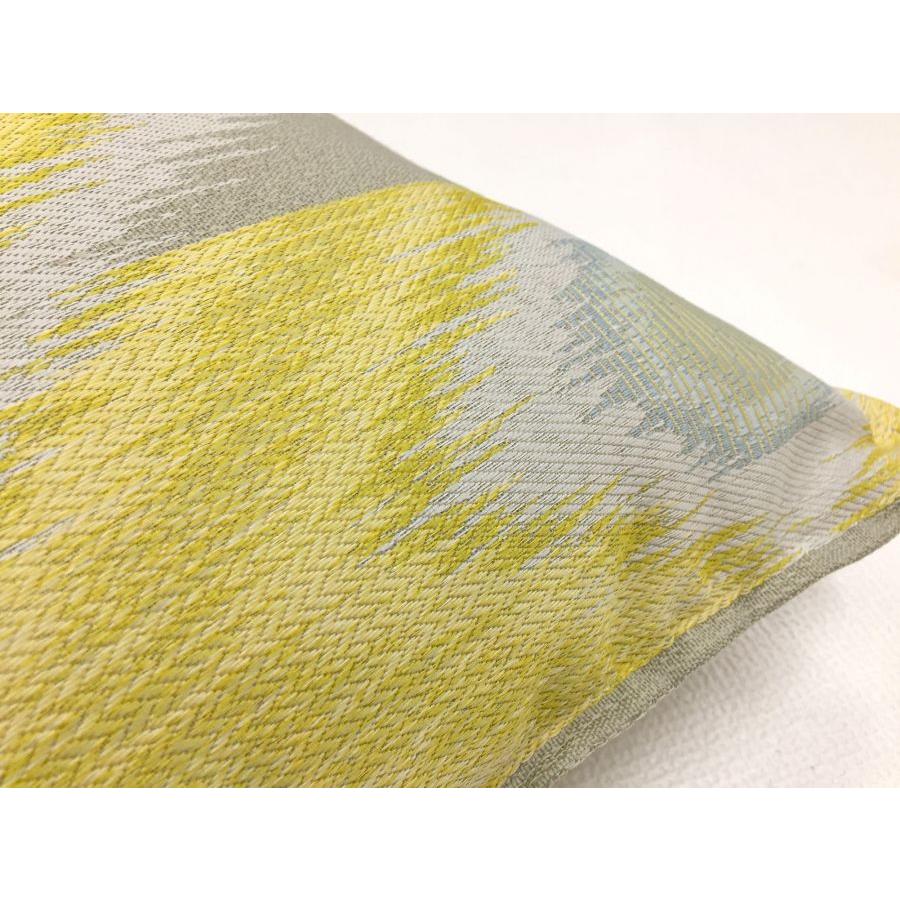 座布団カバー 5枚組 単品 55-59 銘仙判 55×59cm 座布団 おしゃれ 北欧 両面使える 洗える イエロー かわいい 川島織物セルコン生地使用 日本製 送料無料の画像