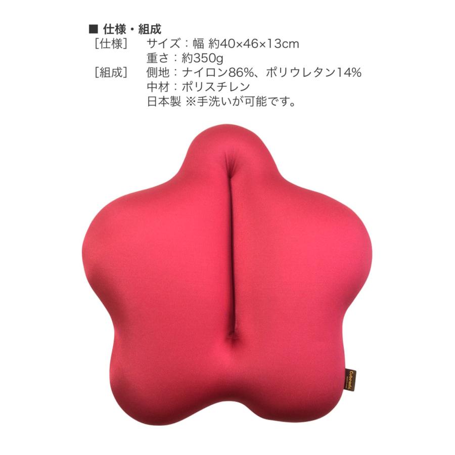 CuCuスタンダード キュービーズ キュッキュッ 腰用クッション