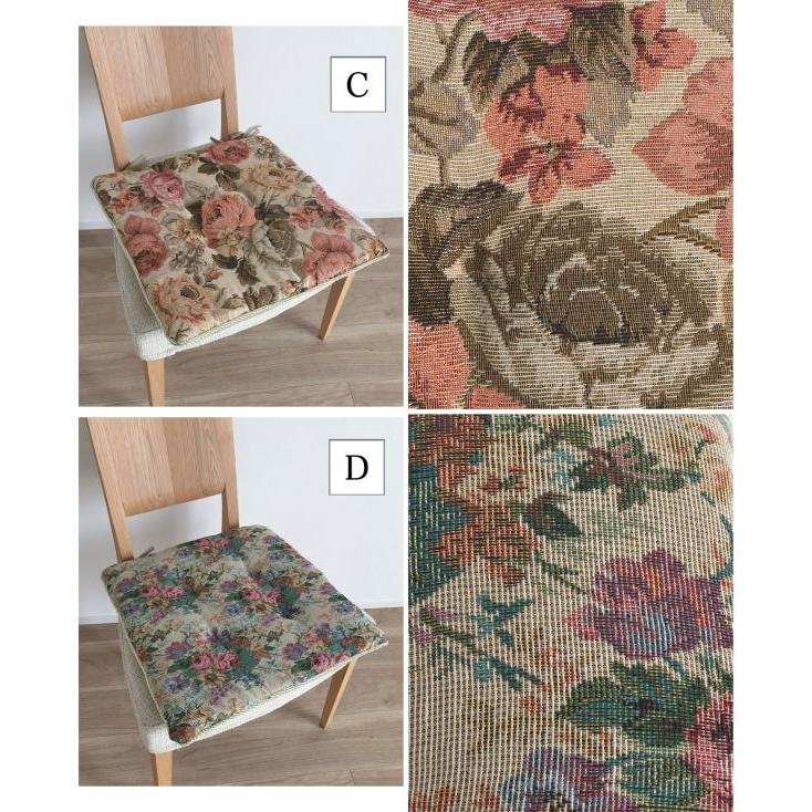 シートクッション 4枚組 6枚組 セット割り ひも付き 車 おすすめ いす