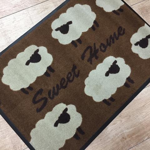 玄関マット 屋外 コイヤーマット ココマット おしゃれ Welcome 羊 かわいい 約52 73 Njn14 インテリア あき 通販 Yahoo ショッピング