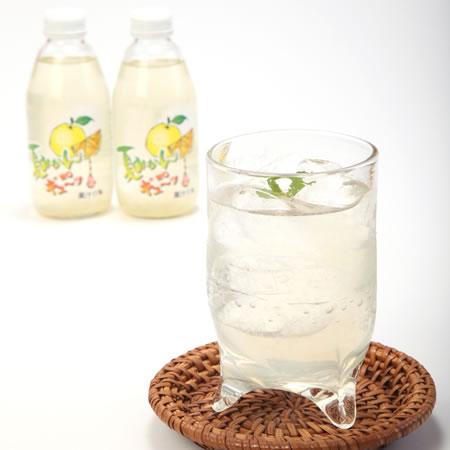 夏みかんWOギュ〜ッ 200ml 瓶 ジュース 山口県 萩 おみやげ : 山口ぶち