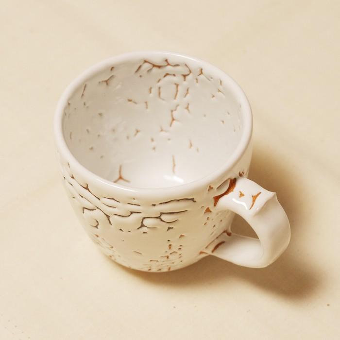 萩焼 九郎房 かいらぎマグカップ1 藤本敏夫作 :hagi-kuro-mugcup1 萩焼 九郎房 かいらぎマグカップ1 藤本敏夫作 :hagi-kuro-mugcup1
