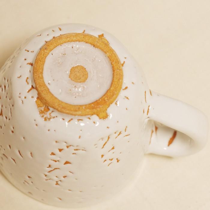 萩焼 九郎房 かいらぎマグカップ1 藤本敏夫作 :hagi-kuro-mugcup1 萩焼 九郎房 かいらぎマグカップ1 藤本敏夫作 :hagi-kuro-mugcup1