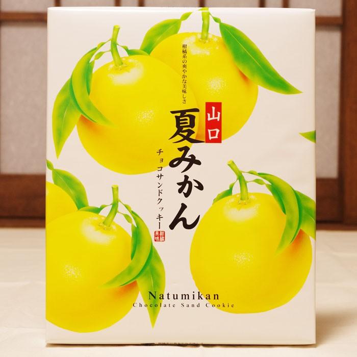 夏みかんチョコサンドクッキー 33枚入り 山口 お土産 人気 : 山口ぶち