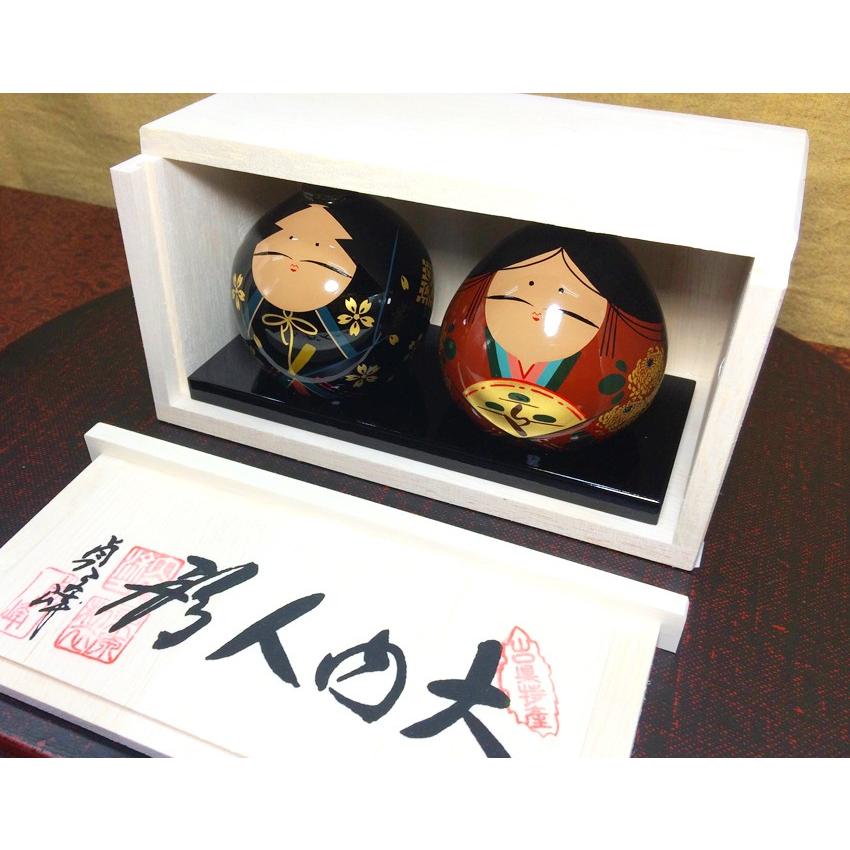 大内人形 23号 桑原大内塗 山口市 伝統工芸品 : 山口ぶちええもん!長州