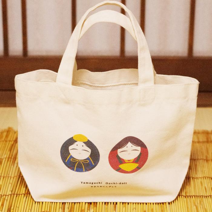 大内人形トートバッグ 伝統工芸 山口 鞄 : 山口ぶちええもん!長州苑