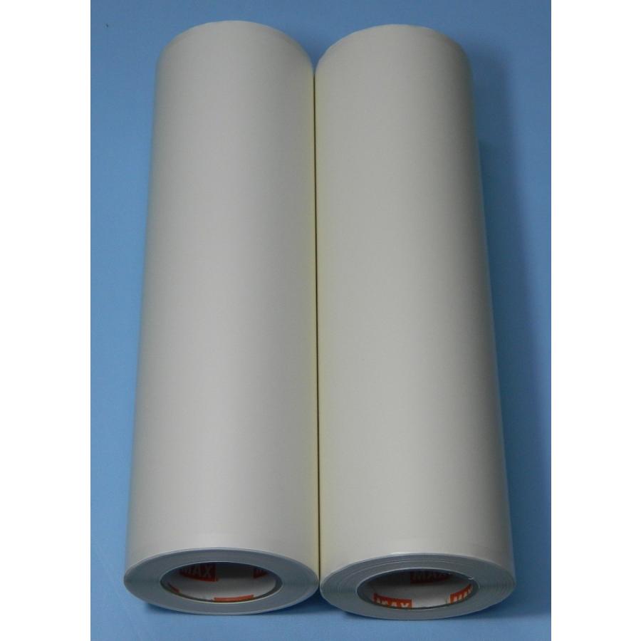 シールフィルム 感熱ロール紙　305mm幅　RP-S3730N2　305mm×30m　弱粘着　2本入り　オリジナル | マックス