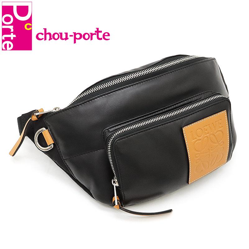 極美品 ロエベ/LOEWE バッグ メンズ ショルダーバッグ ウエストポーチ