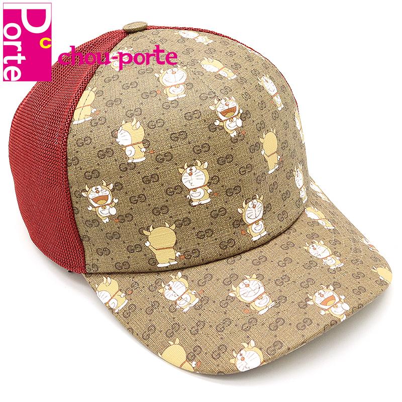 グッチ Gucci Doraemon ドラえもん ベースボール キャップ ミニgg L59 ベージュ レッド 6445 メンズ 未使用品 現行 Kmgc A3963 Chou Porte 通販 Yahoo ショッピング