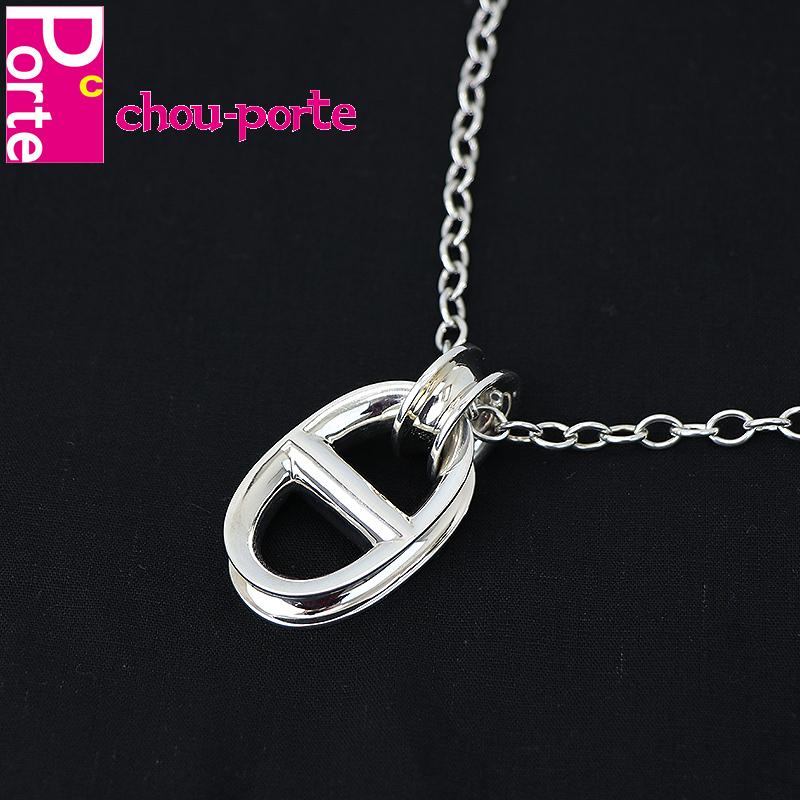 エルメス Hermes ネックレス アクセサリー レポンス Tgm シェーヌダンクル シルバー925 Sv925 レディース メンズ 中古美品 Kmhe 049 Chou Porte 通販 Yahoo ショッピング