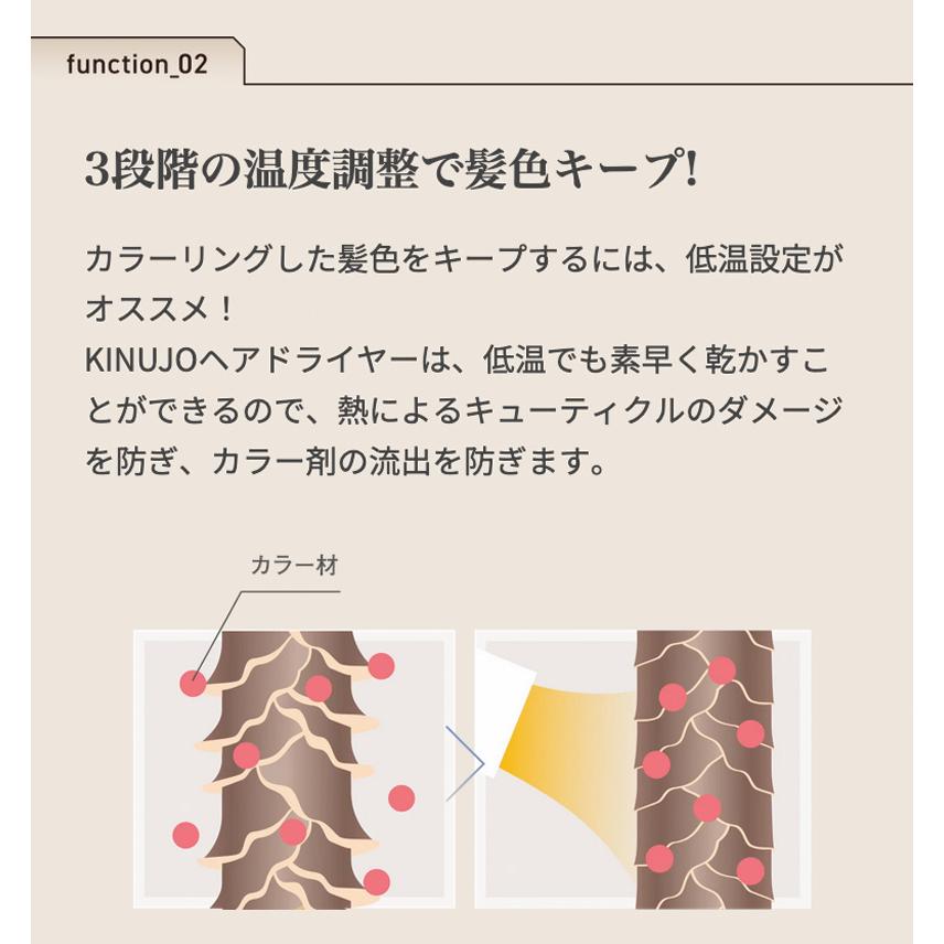 絹女 ドライヤー キヌージョ KINUJO 正規品 キヌージョ 絹女 ドライヤー キヌージョ KINUJO 正規品 キヌージョ