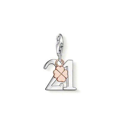 Thomas Sabo チャーム レディース トーマス・サボ ラッキーナンバー21 