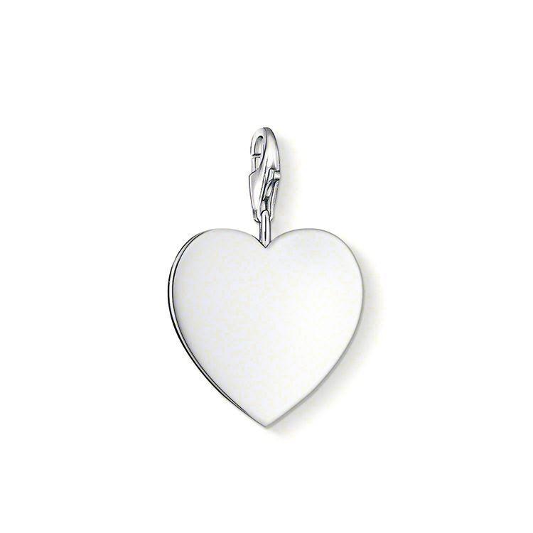 Thomas Sabo チャーム レディース トーマス・サボ ハート シルバー 