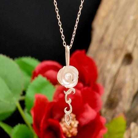 ウズイスト UZUIST ネックレス レディース アクセサリー K10PG ペンダント 鏡面仕上げ ホワイトクォーツ バラ型カット IN-90 レビューを書いて送料無料