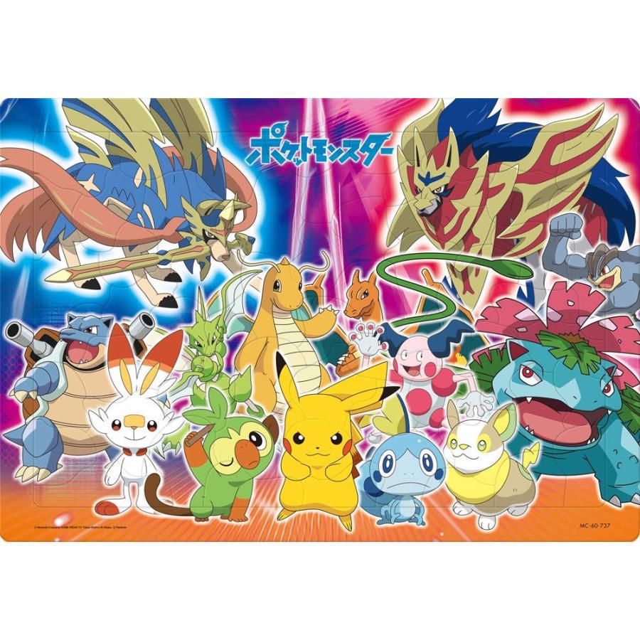 再入荷 予約販売 新品 子供向けパズル ポケットモンスター みんながライバル チャイルドパズル 60ピース