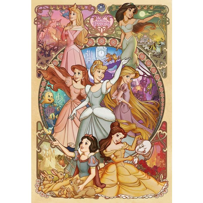 新品 ジグソーパズル ディズニー 美しく咲き誇る乙女 ディズニープリンセス ピュアホワイト 51x73 5cm 1000ピース テンヨー シュシュプラース Yahoo 店 通販 Yahoo ショッピング