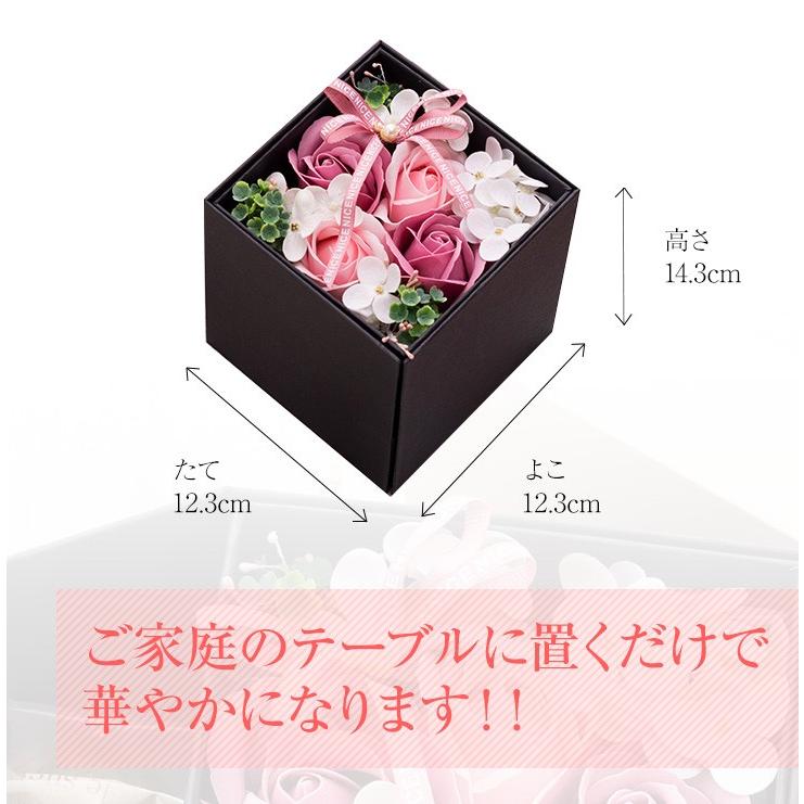 母の日 2024 プレゼント ギフト 花 スイーツ ソープフラワー 焼き菓子
