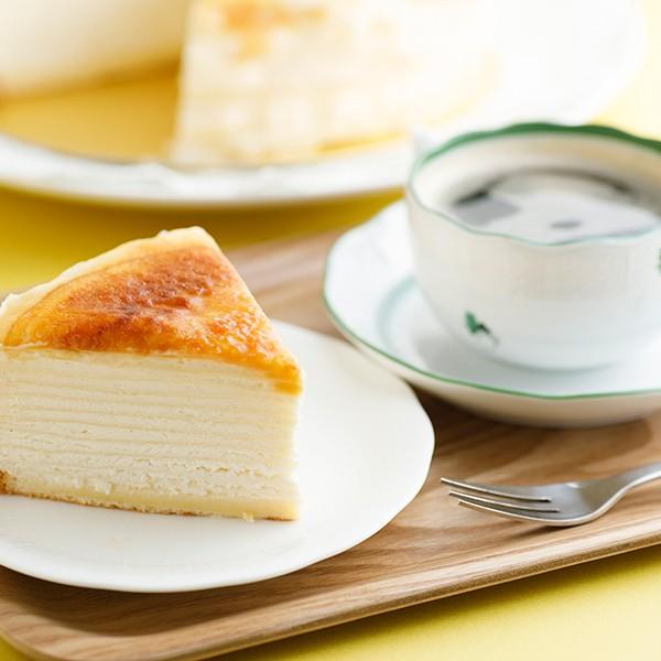 父の日 プレゼント 21 ギフト 食べ物 スイーツ 国内正規総代理店アイテム ケーキ 東北北海道別途600円 手作りミルクレープ ミルクレープ 6個入り プレーン 送料無料