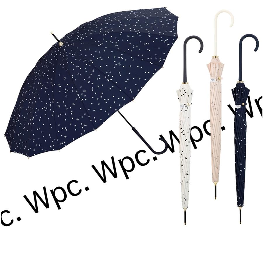 2109 003 Wpc 長傘 16本骨 スター 撥水 雨傘 Uvカット 晴雨兼用 雨傘 日傘 傘 雨 レディース 女性 おしゃれ ファッション 星 1408 08 1408 08 オシャレマニア Chouchoute 通販 Yahoo ショッピング