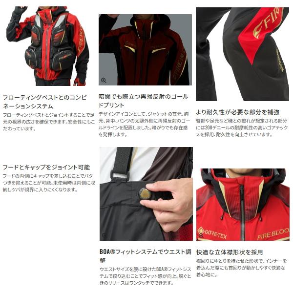 （25年3月新商品） シマノ リミテッド プロ ゴアテックス レインスーツ RA-120Y リミテッドブラック Lサイズ_2