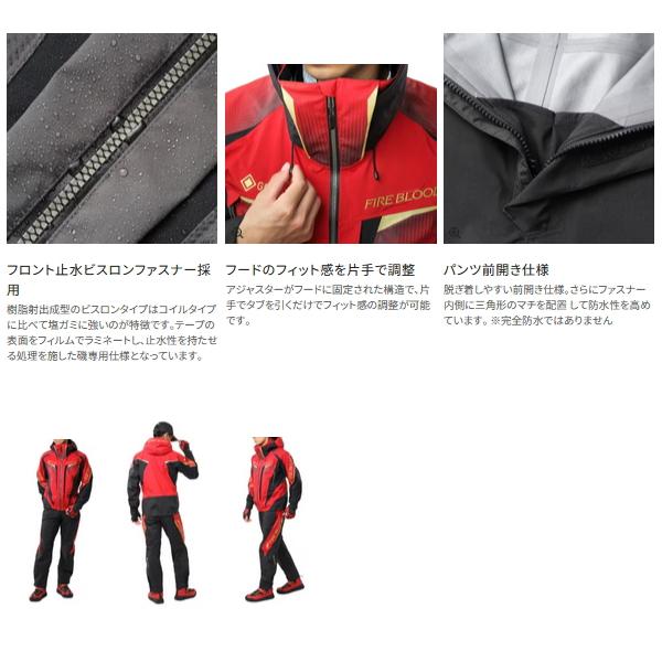 （25年3月新商品） シマノ リミテッド プロ ゴアテックス レインスーツ RA-120Y リミテッドブラック 3XLサイズ_3