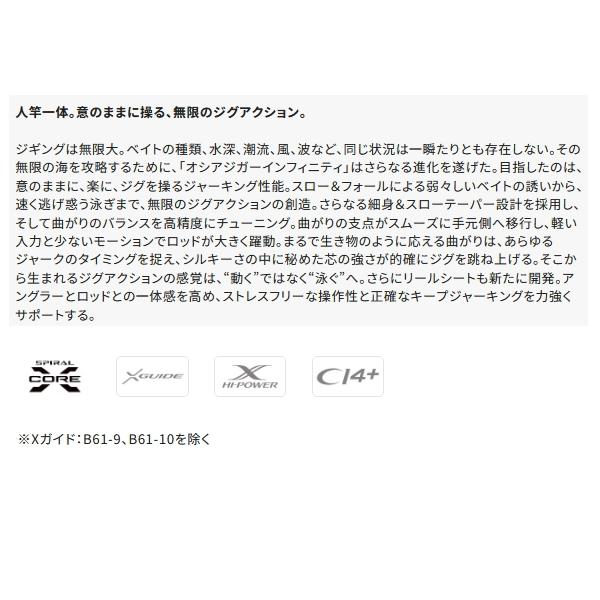 シマノ（SHIMANO） （26年8月新商品） 26 オシアジガー インフィニティ