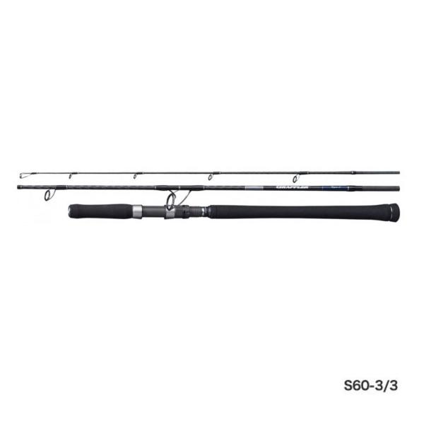 ≪'21年2月新商品！≫ シマノ '21 グラップラー タイプC (3ピースモデル) S80M-3 〔仕舞寸法 87.5cm〕