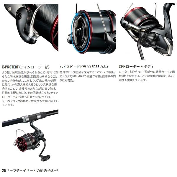 シマノ（SHIMANO） （25年6月新商品） 25 サーフリーダー 35 極細