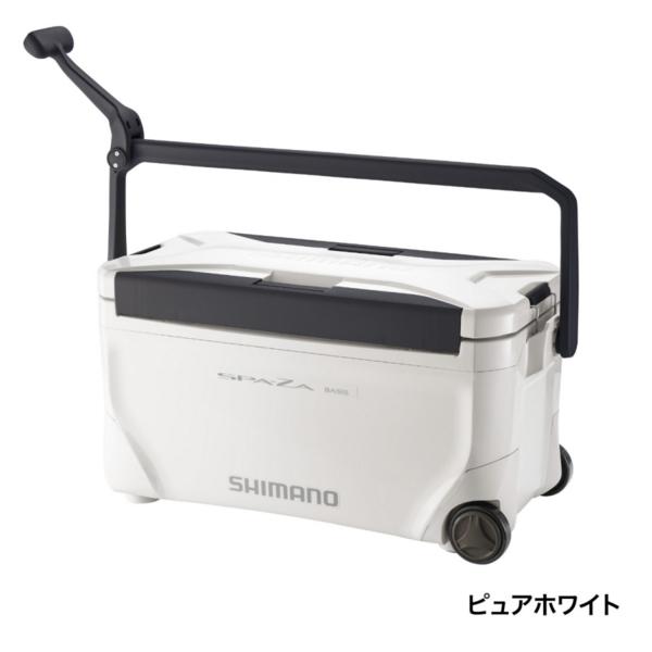 ≪21年8月新商品！≫ シマノ スペーザ ベイシス 250 キャスター NS-D25U ピュアホワイト 25L