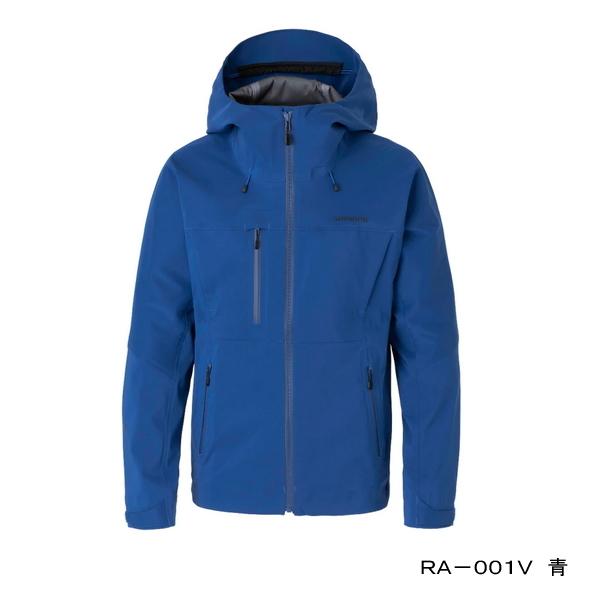 22年3月新商品 シマノ フィッシングジャケット ゴアテックス R プロ フィッシングウエア ロッド アングラーズシェル ジャケット Ra 001v 3月発売予定 ご予約受付中 ブルー Lサイズ 釣具館 釣華 ちょうか 店