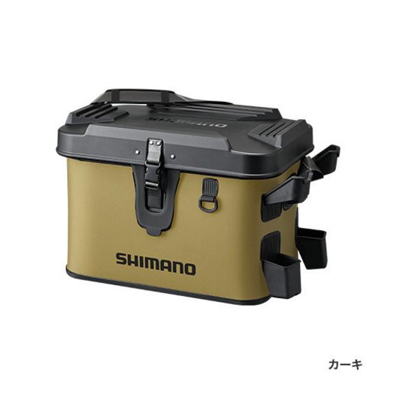 ≪'20年9月新商品！≫ シマノ ロッドレスト ボートバッグ(ハードタイプ) BK-007T カーキ 32L