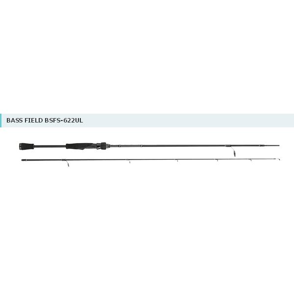 ≪'17年3月新商品！≫ アブガルシア バスフィールド BASS FIELD BSFS-622UL 〔仕舞寸法 97cm〕｜chouka