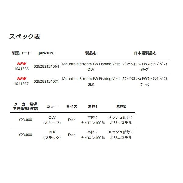 Abu Garcia（アブガルシア） （25年4月新商品） マウンテンストリーム