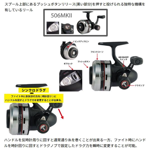 Abu Garcia（アブガルシア） （26年6月新商品） 506 MK II アンダー