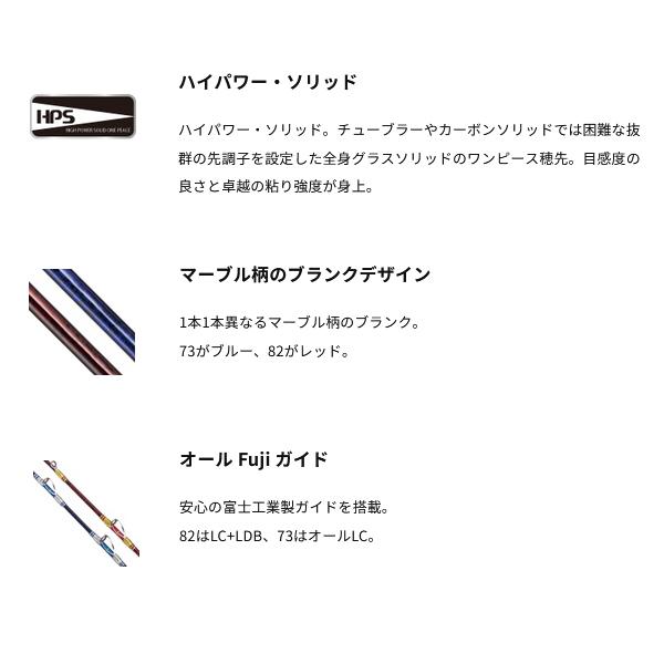 アルファタックル（alpha tackle） ショートアーム GS 73-170M （仕舞寸法 108cm）の画像