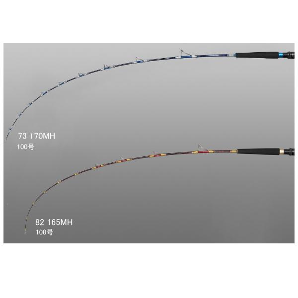 アルファタックル（alpha tackle） ショートアーム GS 73-170MH （仕舞寸法 108cm）の画像