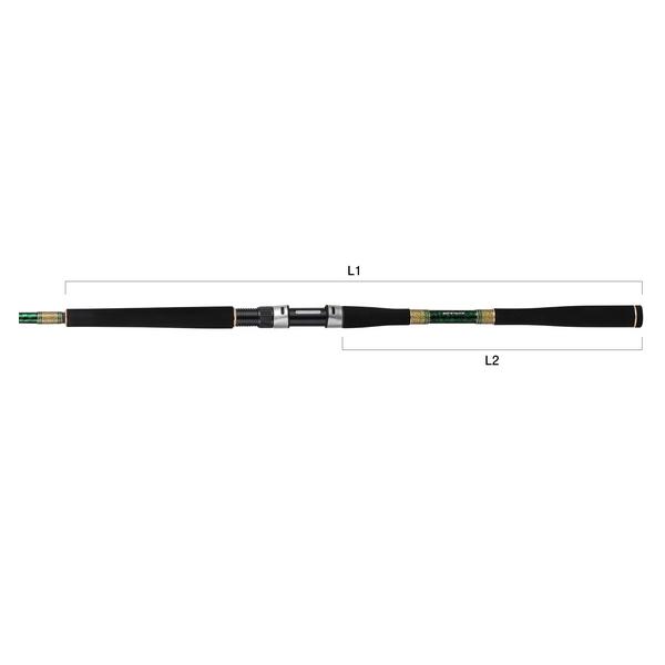 （25年4月新商品） アルファタックル（alpha tackle） ディープアーム 200 ヒラメ （仕舞寸法 139cm）の画像
