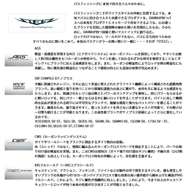 DAIWA（ダイワ） （24年12月新商品） スティーズ リアルコントロール