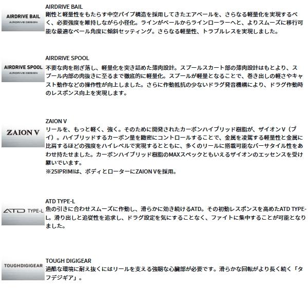 （25年9月新商品） ダイワ 25 イプリミ LT1000S （小型商品）_2
