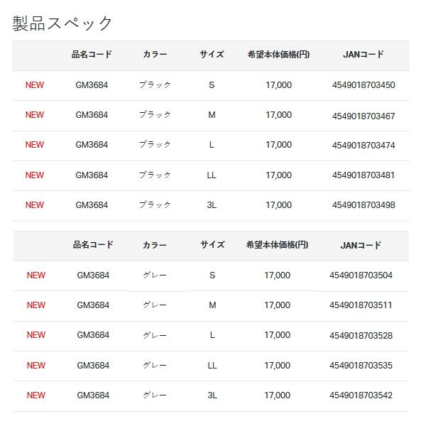 ≪'22年10月新商品！≫ がまかつ ストレッチボンディングフィッシングパンツ GM-3684 グレー LLサイズ｜chouka｜04