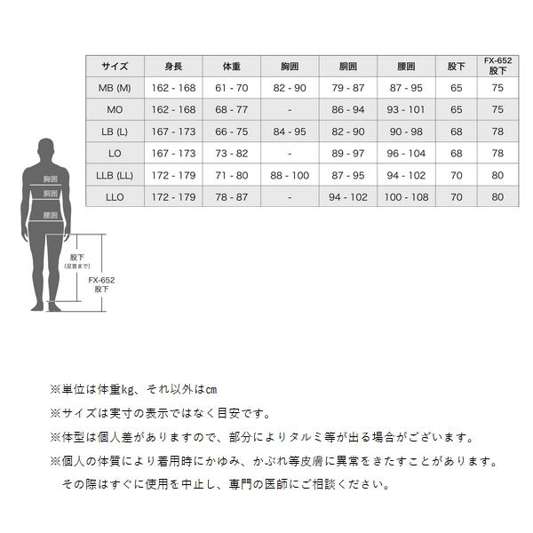 阪神素地 （24年2月新商品） 鮎タイツ FX-620 ブラック MOサイズ