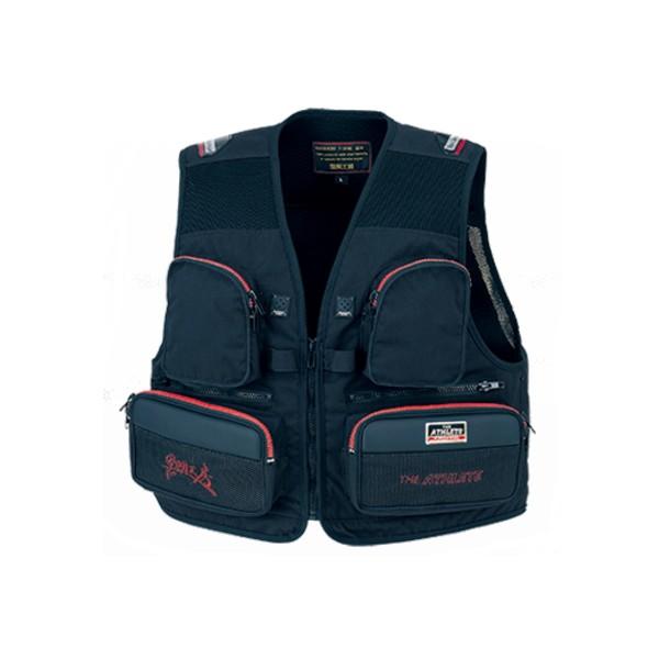 ≪'19年9月新商品！≫ 黒鯛工房 アスリートベスト MV-III ブラック Lサイズ