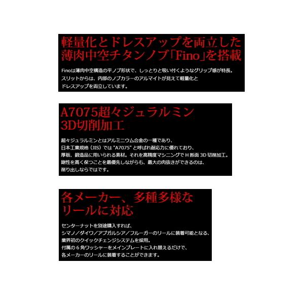 リブレ クランク フェザー 100 FLDF100-FI 左巻 ダイワ用 ガンメタ／ゴールド 1941 （返品不可） （小型商品）