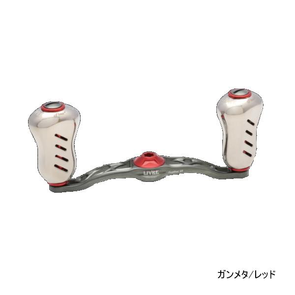 リブレクランクフェザー95 ガンメタレッド　フィーノプラス　ダイワB1 LIVRE CRANK FEATER 95 ガンメタ/レッド リブレクランクフェザー95