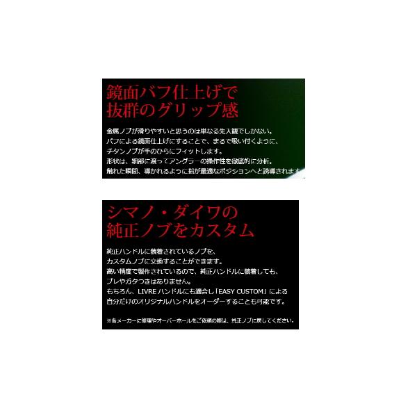 リブレ フォルテ FBTI-2 ノブ単体 2個 ブラウン(IP)／チタン 5345