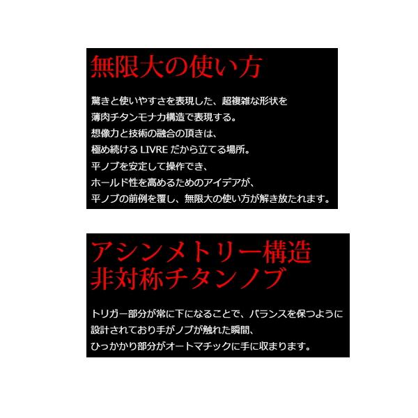 25年11月新商品） リブレ トリガー TRBTI-1 ノブ単体 1個 ブラウン（IP