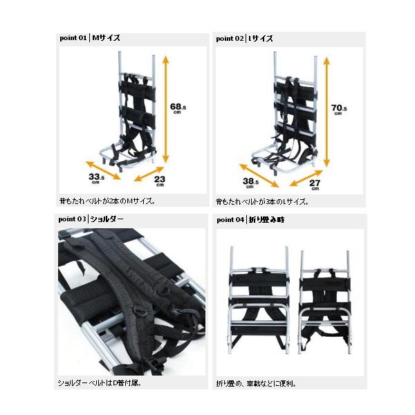 ≪'20年8月新商品！≫ PROX アルミバックパックフレーム PX8533M Mサイズ｜chouka｜02