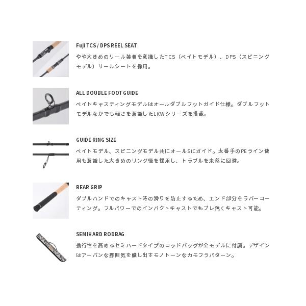 （21年6月新商品） テイルウォーク（tail walk） ナマゾン モバイリー C584MH （仕舞寸法 48cm） （保証書付）_1
